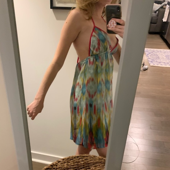 Kira pattered triangle dress - Picture 3 of 9